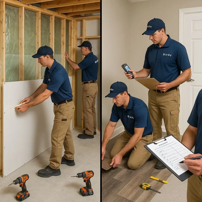 Repairs and Reconstruction process in Tyngsboro, MA