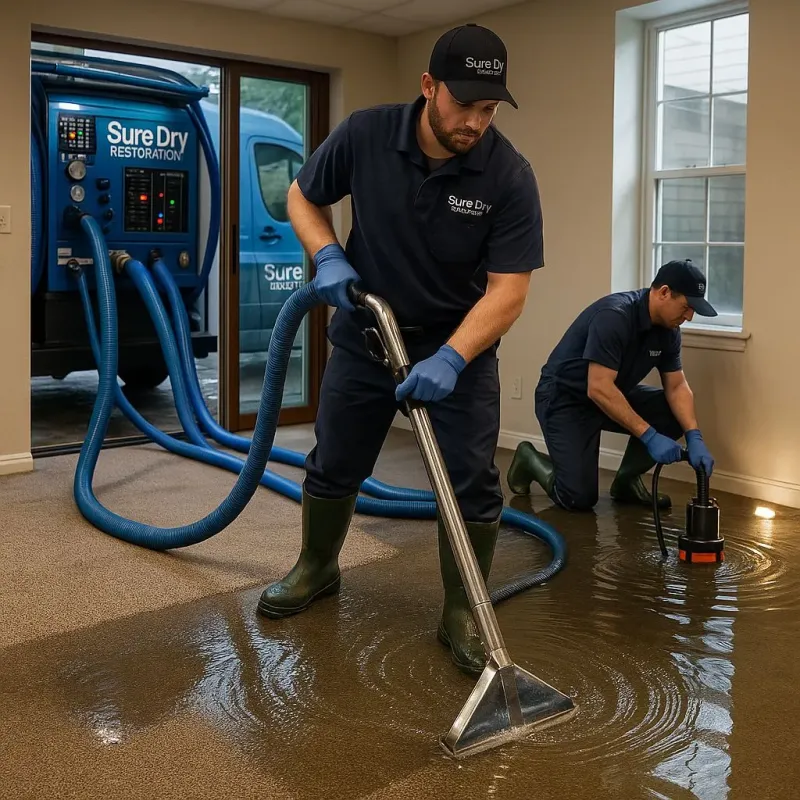Water Extraction and Removal process in Tyngsboro, MA